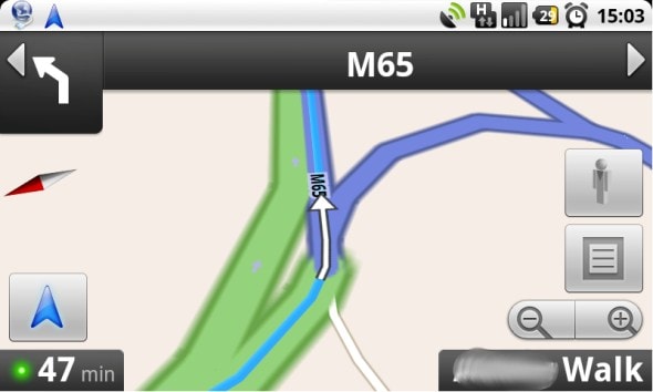 google maps satellite navigation app android screenshot Google Maps 