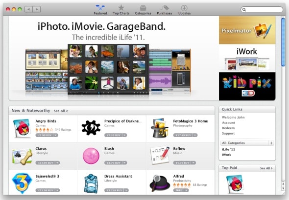 App Store For Mac Os X
